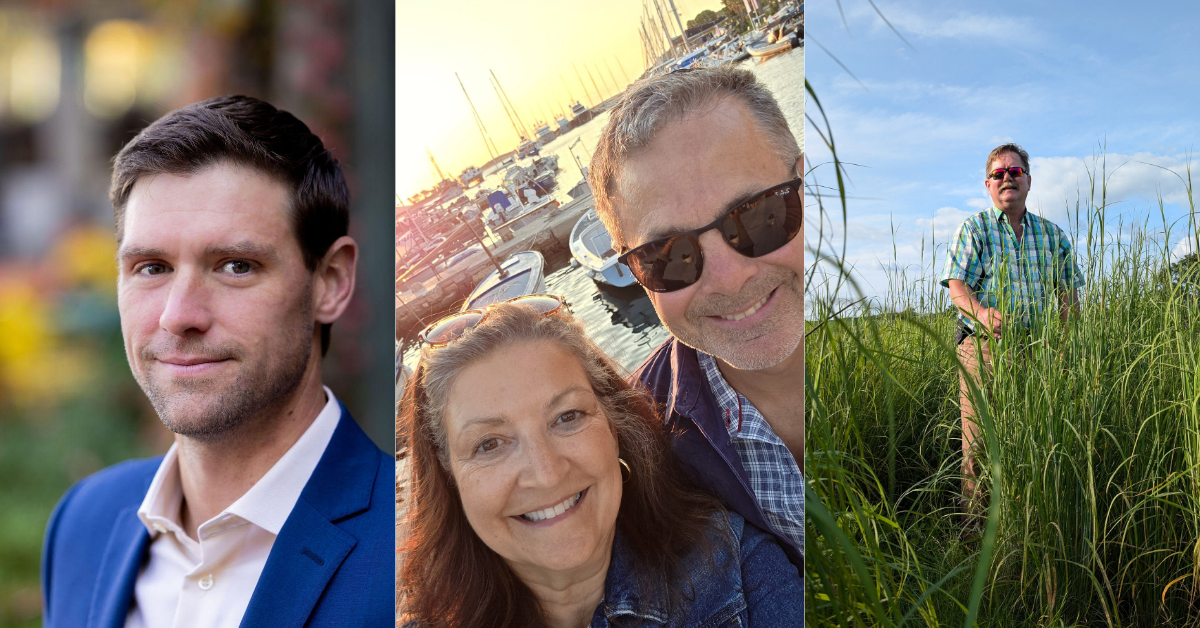 DALC's three new board members. From left to right, Rickey Chernik, Kathy Moody-Cefalu, and Gene Schreifer.